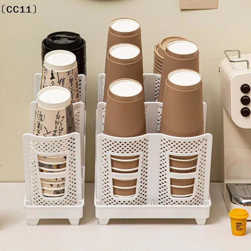 Detachable Multifunction Disposable Paper Cup Holder Single Double Qme