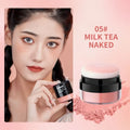 FOMIX Loose Powder Air Cushion Blush Long Last Pigment Soft Misty Qme Light Pink