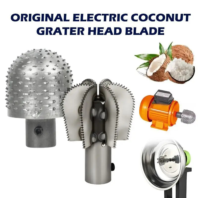 Electric Coconut Grater Head Replacement Heavy Duty 12/14mm Coconut Grater Head Roll Granate Model Coconut Graters Machine Head. Qme