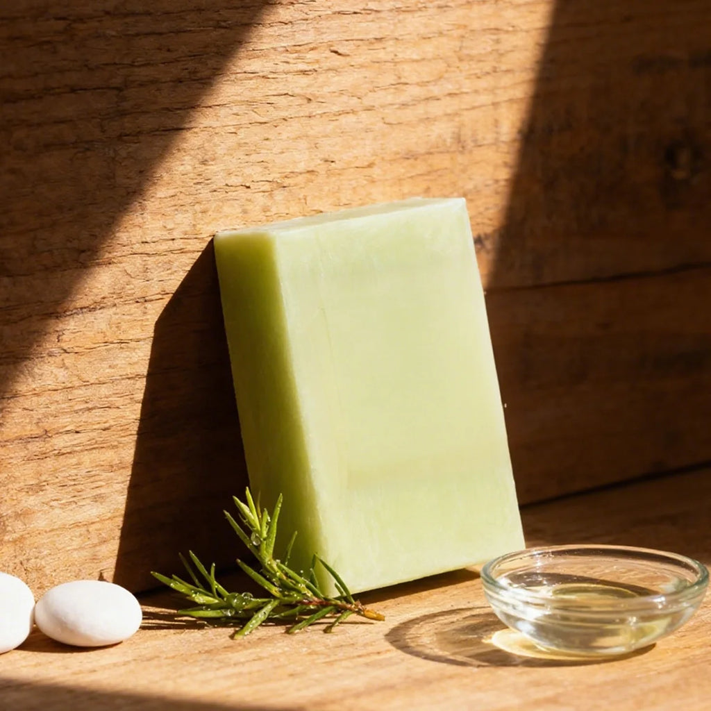 2Pcs100G Tea Tree Oil Soap Bar Deep Cleansing Facial Bath Acne Pimple Qme