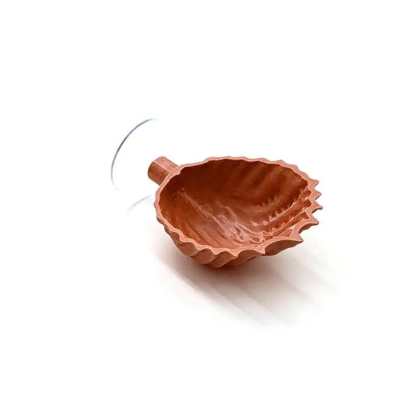 Colorful Shell Shaped Betta Feeding Dish Hiding House Breeding Nest