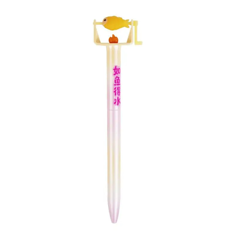 Cute Changing Barbecue Themed Neutral Pen Smooth Writing Gel Students Qme