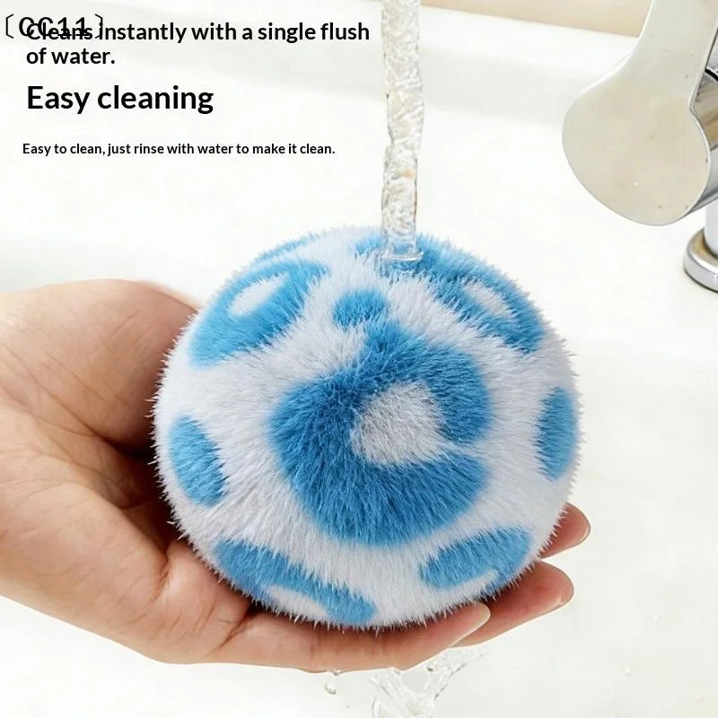Soft Desktop Cleaning Ball No Shedding Tool Washbasin Faucet Brushed Qme