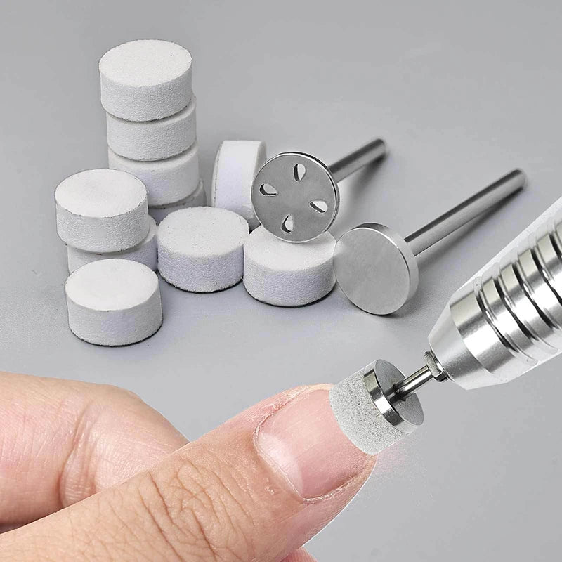 Self-adhesive Sponge Buffing Pads Replaceable Stainless Steel Disk Qme