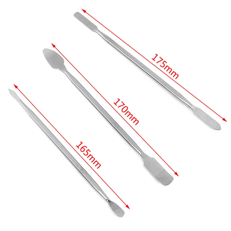 3pcs Universal Metal Spudger Mobile Phone Repair Tools Opening Tool Set. Qme 3pcs