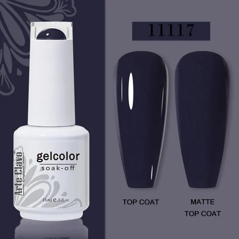 Arte Clavo Jelly Gel Polish Translucent Manicuring UV Nail Semi Qme