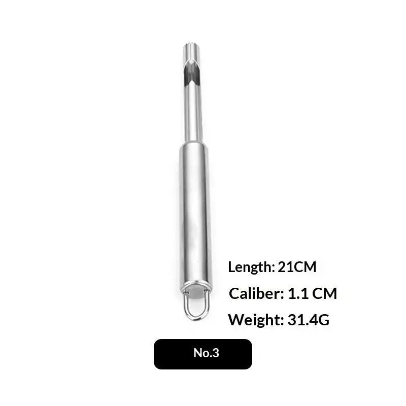 Stainless Steel Fruit Corer Ergonomic Handle Rustproof Design Perfect Qme C