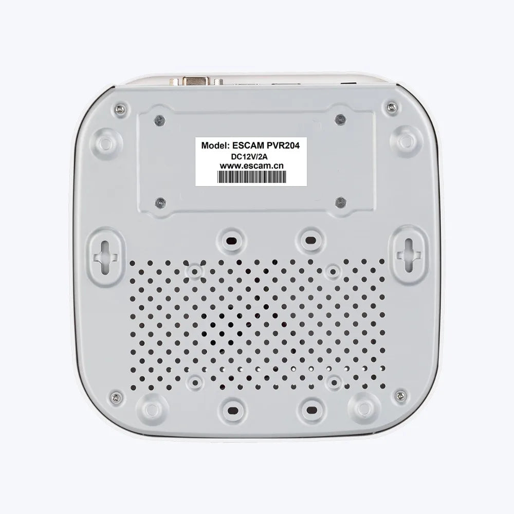 ESCAM PVR204 1080P 4+2CH ONVIF NVR with 2ch Cloud Channel For IP Camera Surveillance System Qme