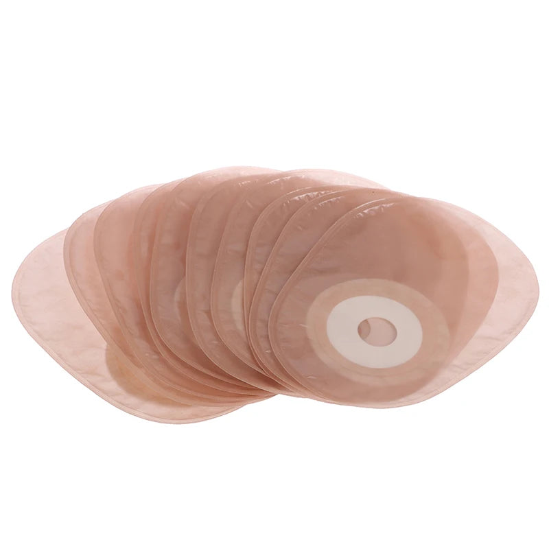 Single Pouch Disposable Colostomy Bags System Drainable Ostomy Bag Qme