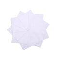 Jewelry Cleaning Cloth Anti-tarnish Tool Silver Polishing Cleaner Qme White