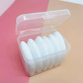 Velvet Powder Puffs Perfect Makeup Finish Soft Lightweight Sponge Qme 6pcs Boxed White China Mainland