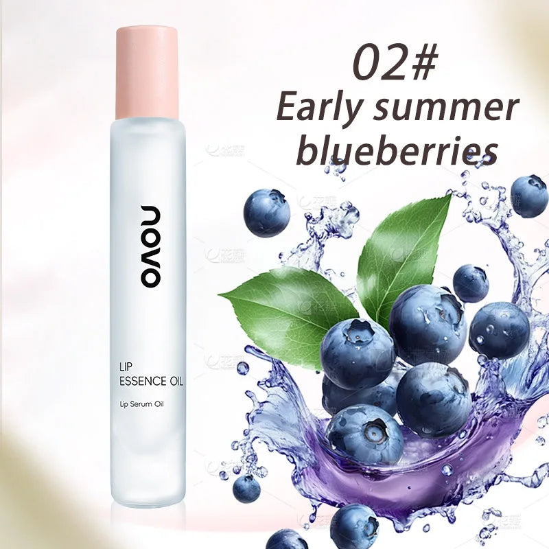 Squalane Hydrating Lip Serum Oil Long-lasting Moisture Non-greasy Qme 02