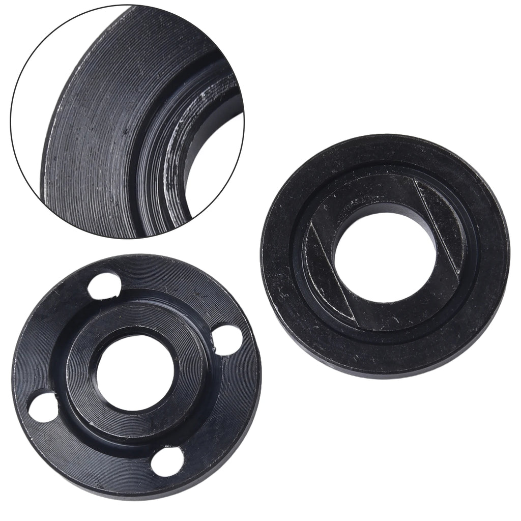 Pressure Plate Inner Outer Flange Nut Set Tool Angle Grinder 125 150 180 230 Fits For M14 Shaft Replacement Qme