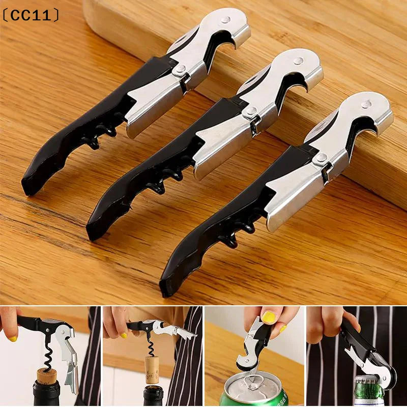 Creative Hippocampus Stainless Steel Wine Beer Bottle Cap Remover Qme