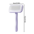 Brush Cats Shedding Pet Hair Removal Tool Brushes Indoor Remove Loose Qme Purple China Mainland