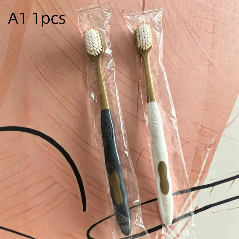 Adult Soft Bristle Toothbrush Effective Oral Cleaning Gum Care 1 Qme A1