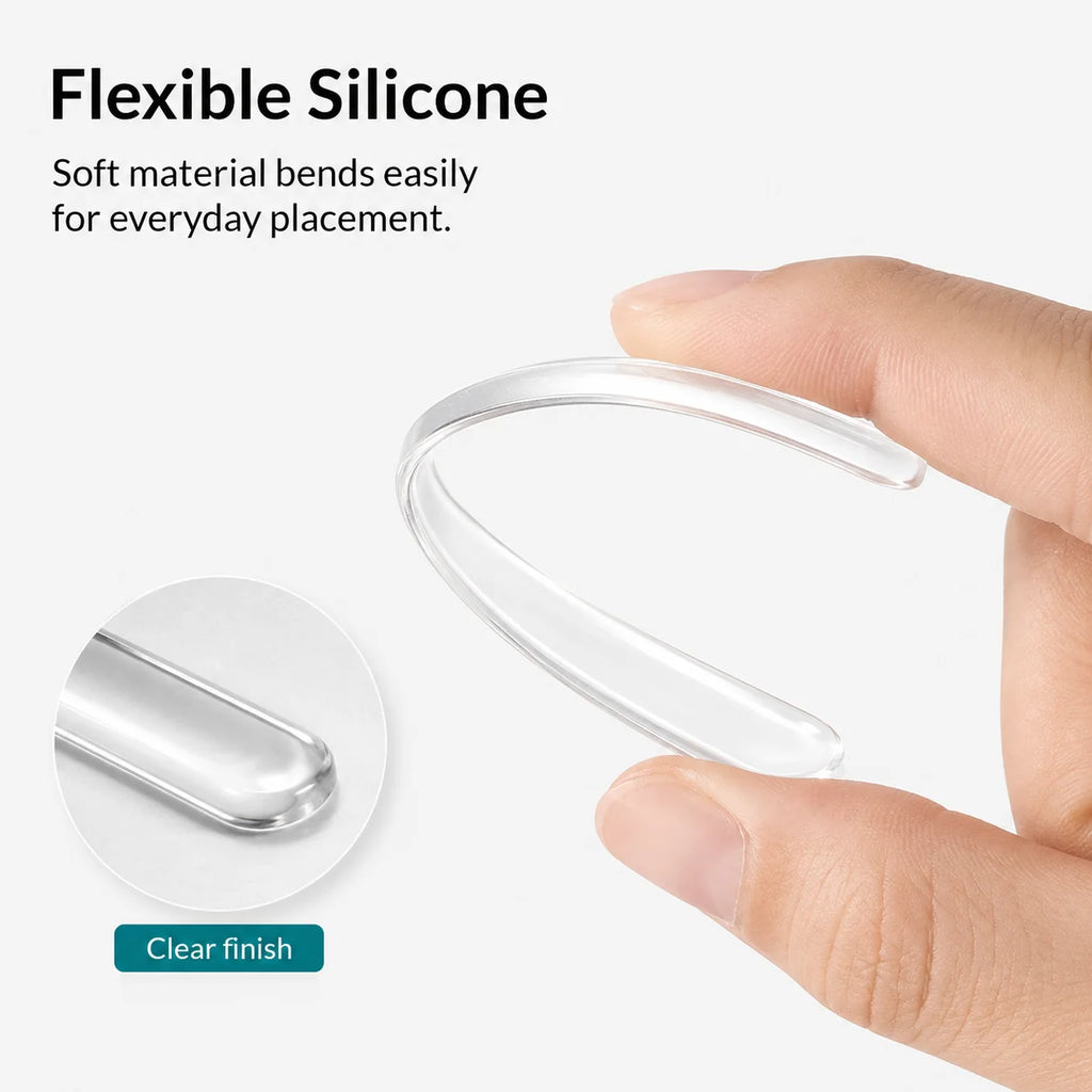 Transparent Silicone Bumper Pads Self Adhesive Door Stopper Strip Furniture Cabinet Drawer Cushion Guard Protector Soft Pad Home Qme