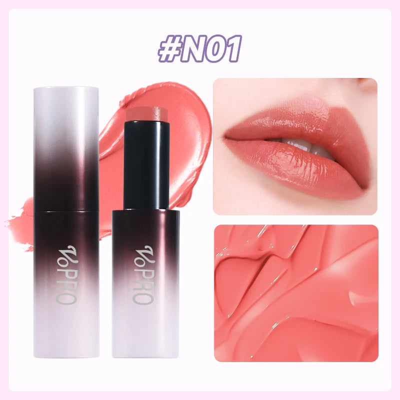 Multi-Use Makeup Cream Blush Stick - Cheeks, Eyes & Lips, Long-Wearing, Waterproof, Non-Greasy, Hydrating, With Vitamin E Qme N01