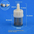 Stainless Steel Filter Fish Tank Aquarium Garden DIY Accessories 1 Qme 6mm Filter 1pcs
