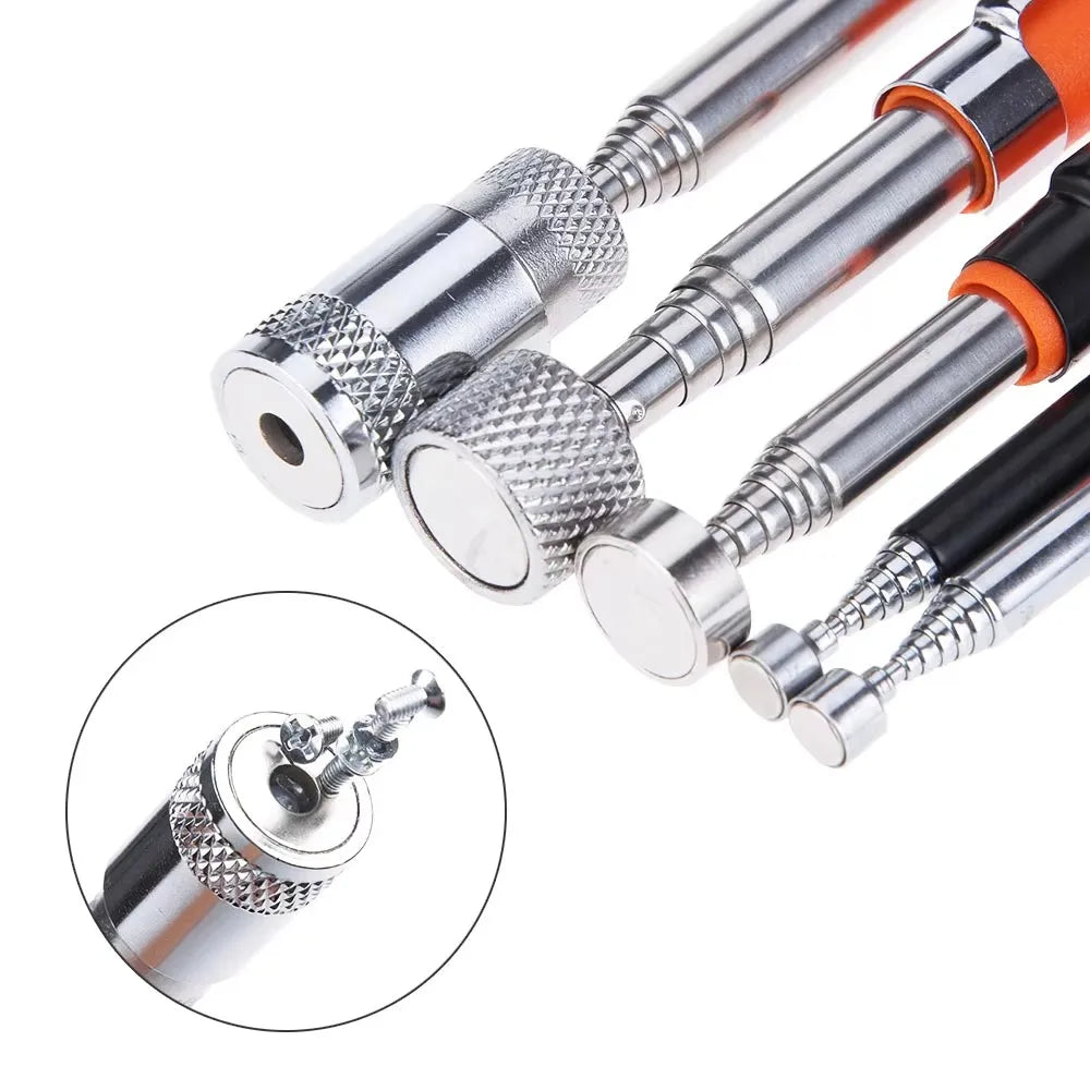 1pc Mini Portable Telescopic Magnetic Magnet Pen Handy Tool Capacity For Picking Up Nut Bolt Extendable Pickup Rod Stick Qme