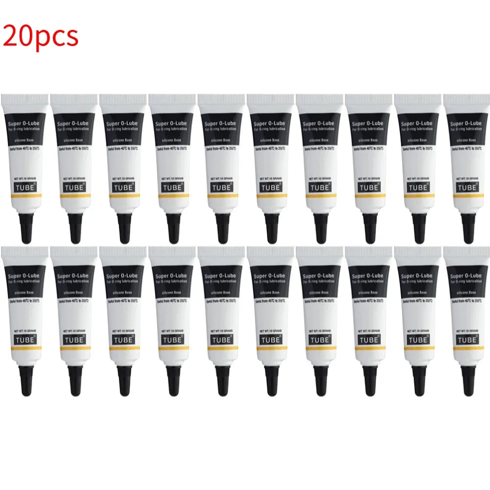 O Type Grease Silicone Grease Lubricant Bearing Lubrication Coffee Machine Lubrication Home Improvement Hardware Qme 20pcs