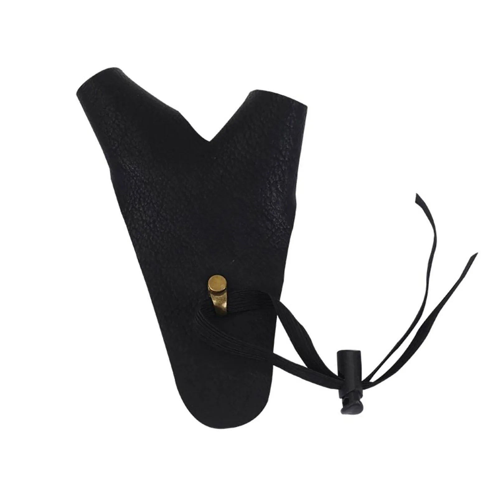 PU Leather Fishing Bracers Archery Bow Protective Durable Hand Slingshot Catapult Left/Right Hand Shooting Practice Gloves Qme
