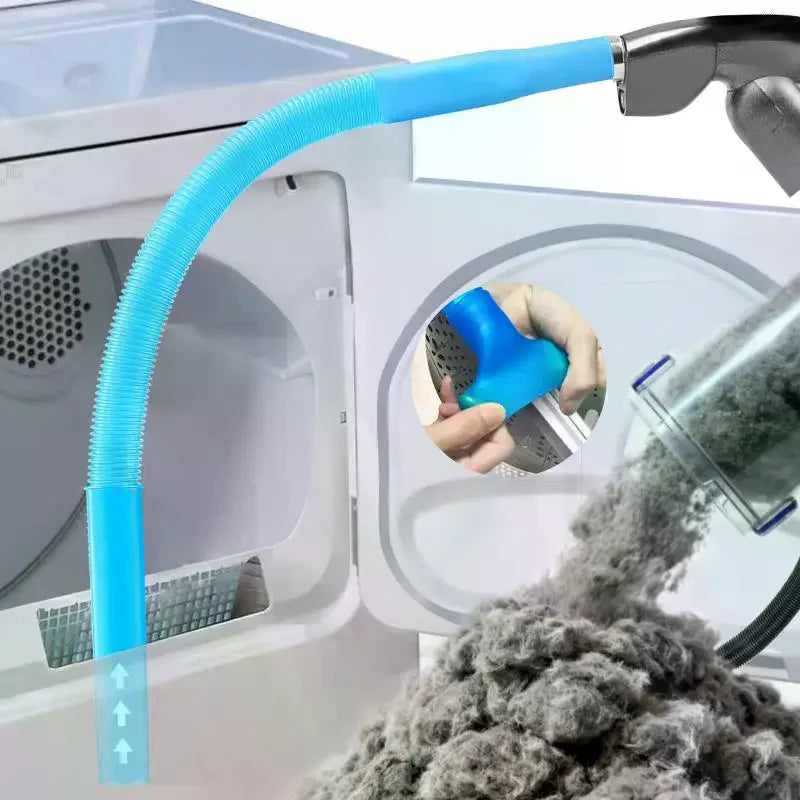 1Pcs Upgraded Dryer Vent Cleaner: Vacuum Cleaner Hose Accessories Deep Cleaning Tool Suitable For Cleaning Blocked Pipes And Deb Qme
