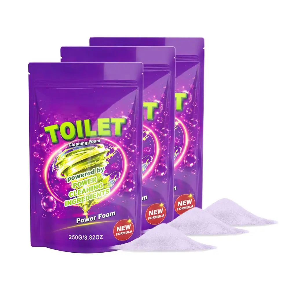 Toilet Powder Cleaner Stain Remover Bowl Cleaning Foam Qme 3pcs