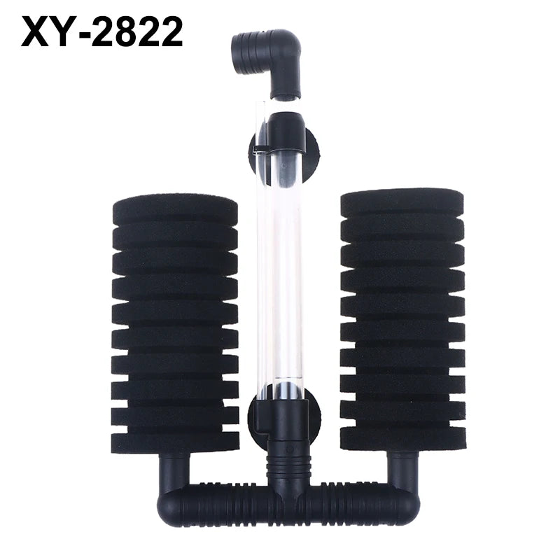 Aquarium Silent Filter Sponge Fish Tank Air Pump Skimmer Biochemical Qme A