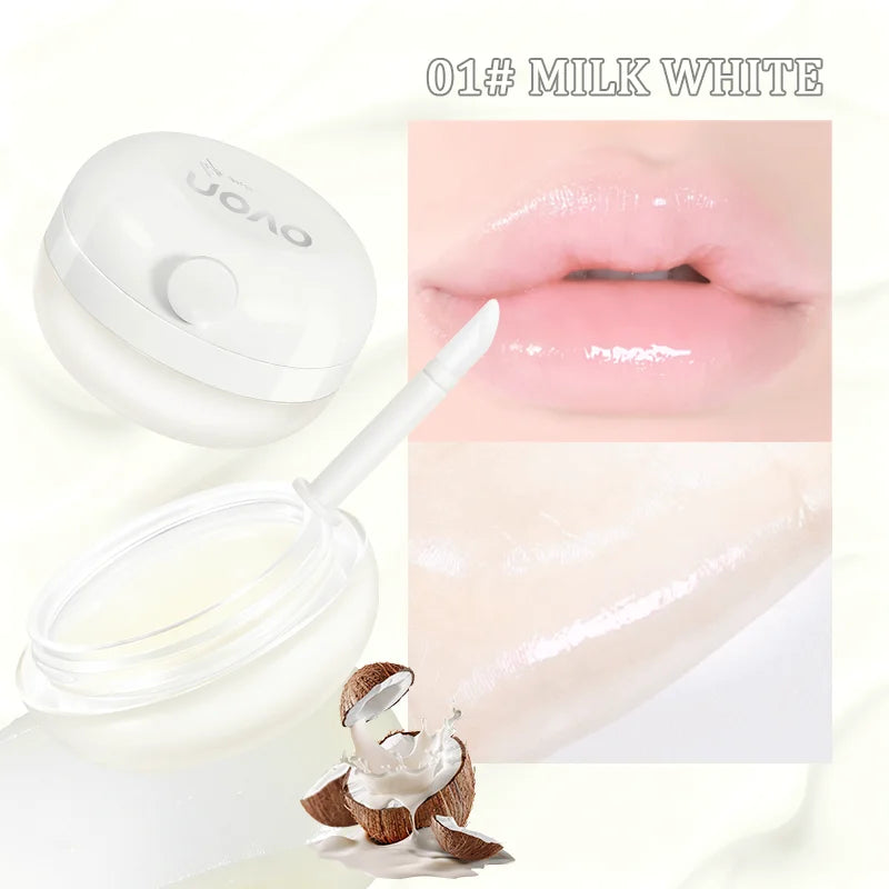 Hydrating Fruit Jelly Lip Balm & Lip Mask, With Vitamin E & Shea Butter, Nourishes & Moisturizes For Dry And Chapped Lips Qme 01