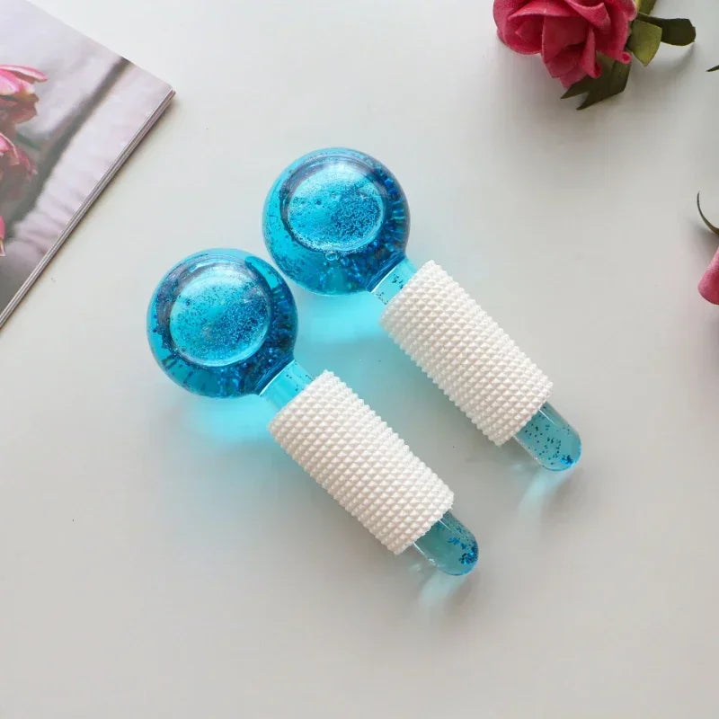 Face Roller Tightening Redness Soothing Salon Wrinkle Remover Ice Qme