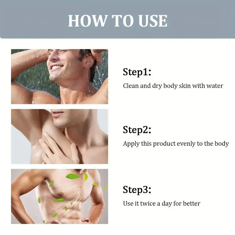 Men's Private Fragrance cream for private parts and underarms cleansing deodorant and body fragrance treatment cream Qme