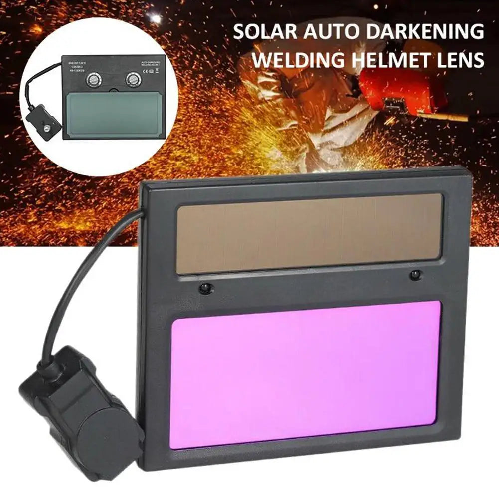 Auto Dimming Welding Helmet Lens Darkening Electrical Weld Mask Qme