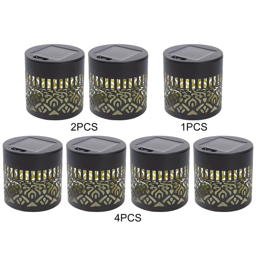 1/2/4pcs Solar Mandala Sunflower Outdoor Wall Light Waterproof Garden Decorative Lamp for Yard Courtyard Fence Decor Qme