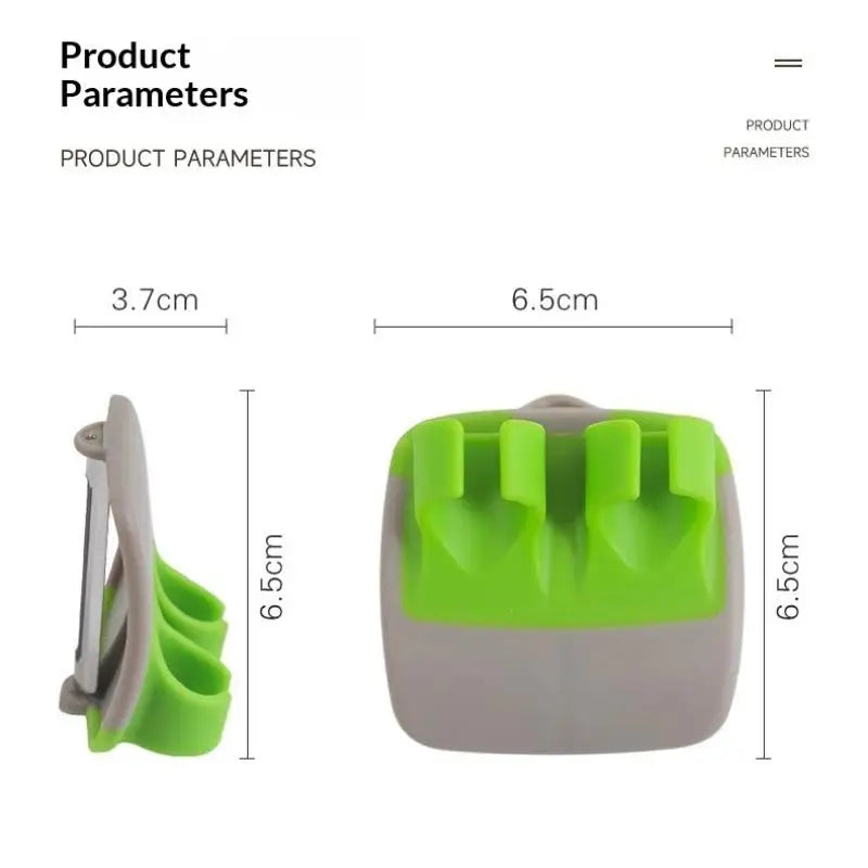 Vegetable Fruit Peeler Stainless Steel Handheld Swift Hand Palm Qme
