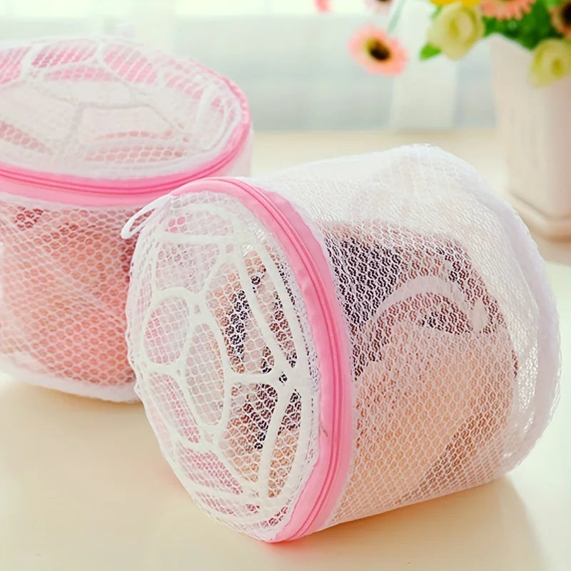 1 Washing Machine Underwear Anti Deformation Bag Mesh Qme Pink