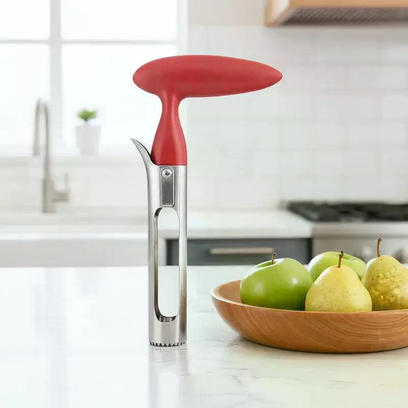 Fruit Corer Stainless Steel Pears Core Remover Tool Fruit Cutter Seeder Kitchen Vegetable Tools for Pear Fruit Preparation Qme