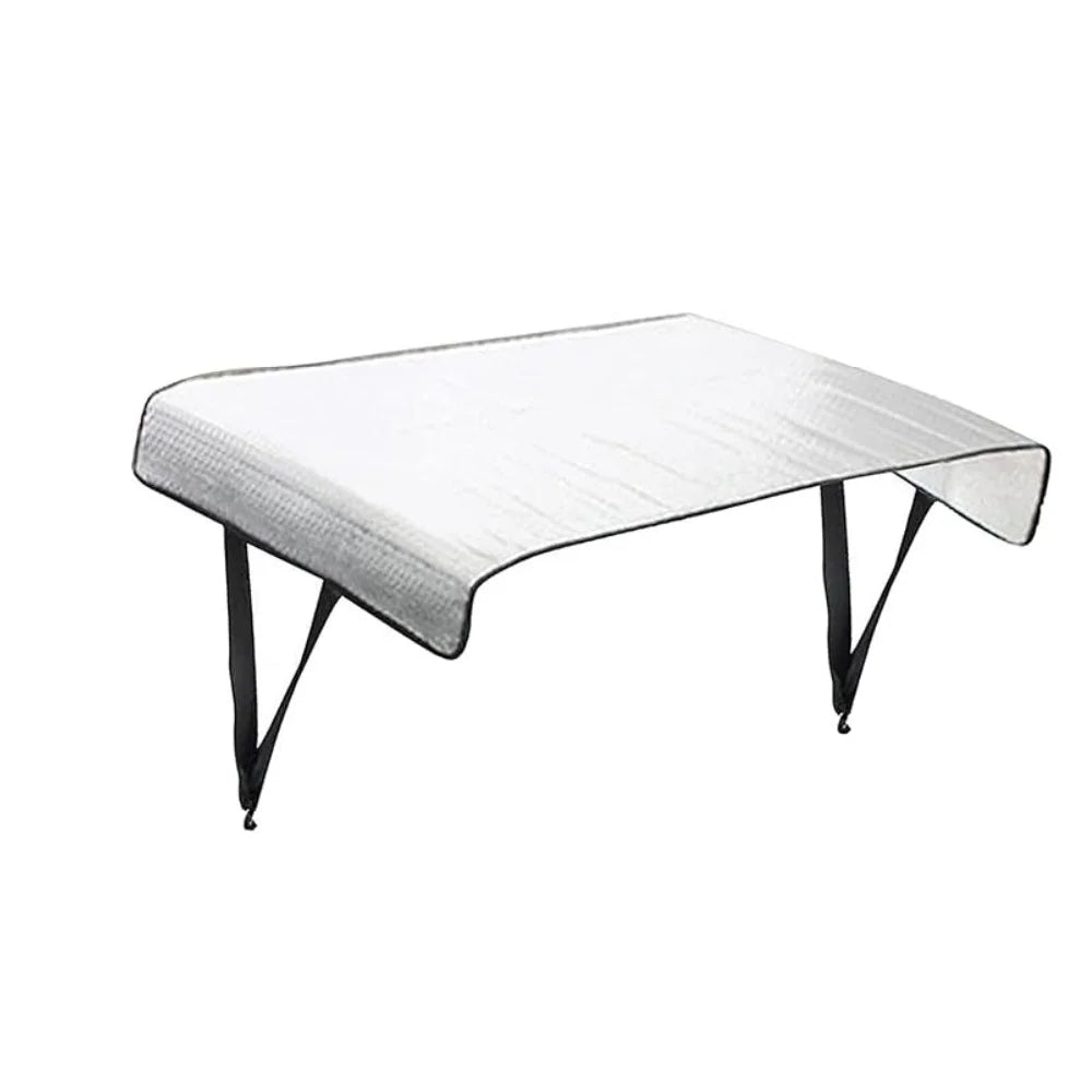 Outdoor Dustproof Air Conditioner Cover External Unit Insulation Board Protective Cover Aluminum Foil Energy-saving Sleeve Qme 95x45cm-1pcs