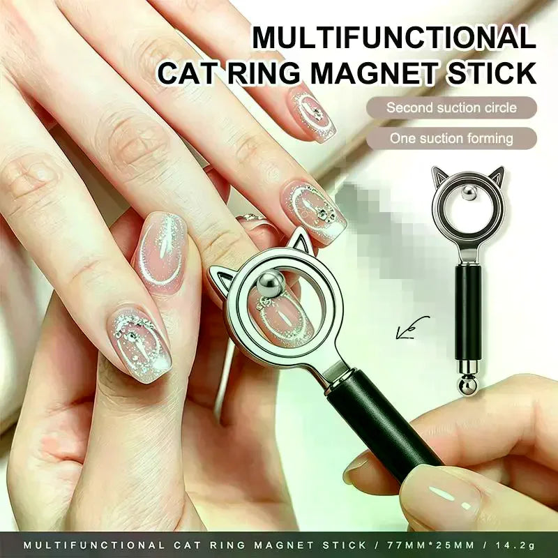 Hollow Cat Eye Magnet Strong Upgrade 3-Second Fast Black Hole Effect Qme