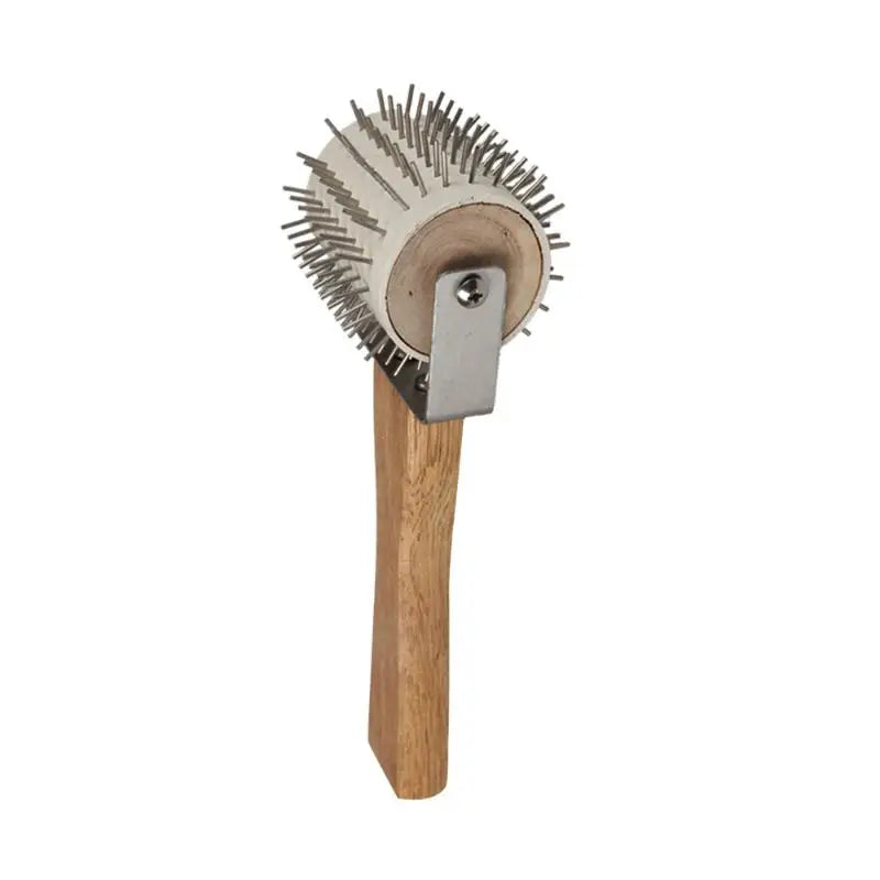 Wheel Uncapping Fork Gear Bee Honeycomb Rake Needle Roller Honey Extracting Tool Beekeeping Supplies Tools Qme