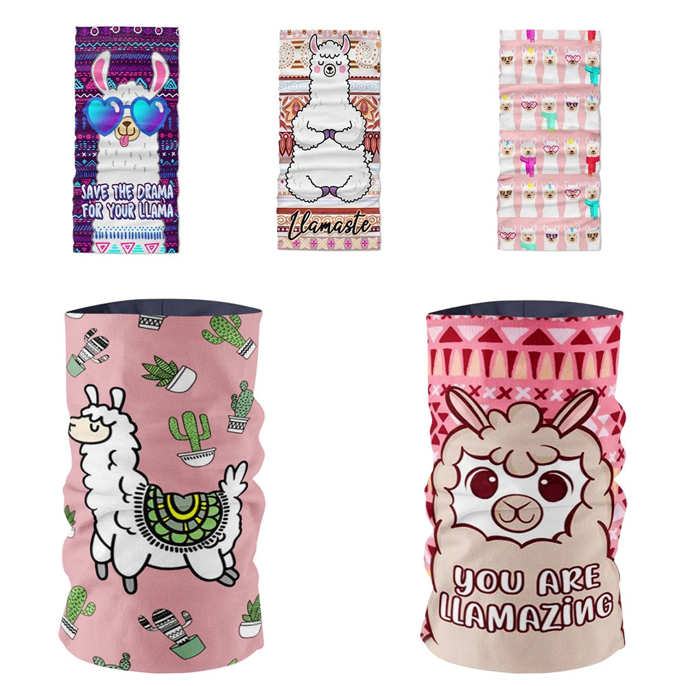 Cute Cartoon Sheep Headdress Romantic 3D Printing Female Summer Qme