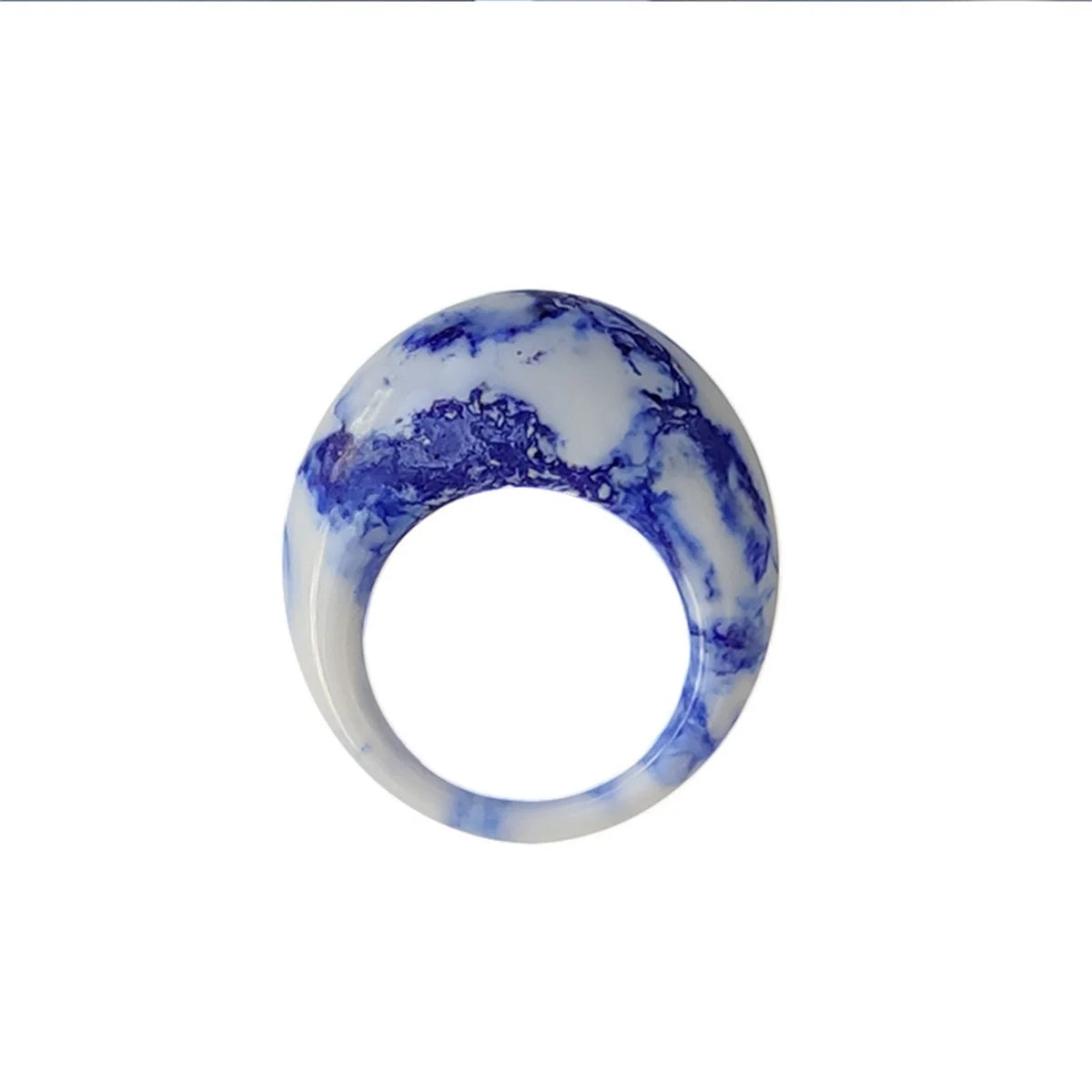 Ins Trendy Resin Fashion Gothic Big Rings for Women Design Acrylic Irregular Colorful Vintage Finger Ring Girls Party Jewelry Qme qinghuaci China Mainland 7
