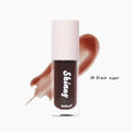1PC Mirror Lip Glaze Jelly Black Lip Oil Water Gloss Moisturizing Translucent Lipstick Lighten Wrinkle Clear Lip Tint Plumping Qme 03 black sugar