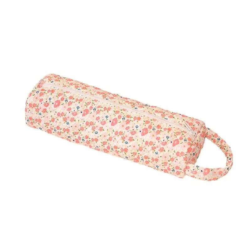 Hair Dryer Storage Bag Quilting Large Capacity Dustproof Curler Storage Bag With Handle Portable Carrying Case For Travel Qme style 7