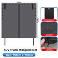Auto Tailgate Mesh Screen Car Trunk Mosquito Net Standard Magnetic Qme A