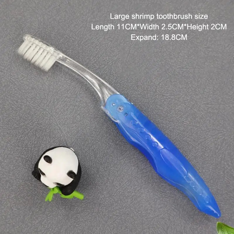 Travel Folding Toothbrush Portable Disposable Multi Collapsable Brush Qme