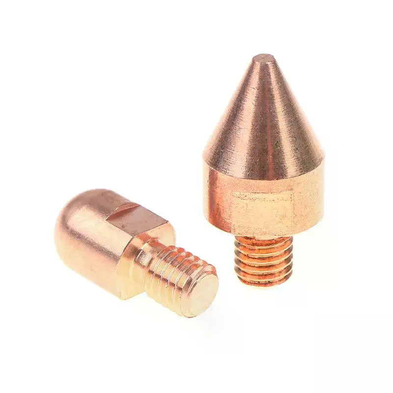 2pcs Resistance Spot Welding Tips Electrodes For Welding Thickness 0.6-1.5mm Steel Plat CE Portable Spot Welder Qme