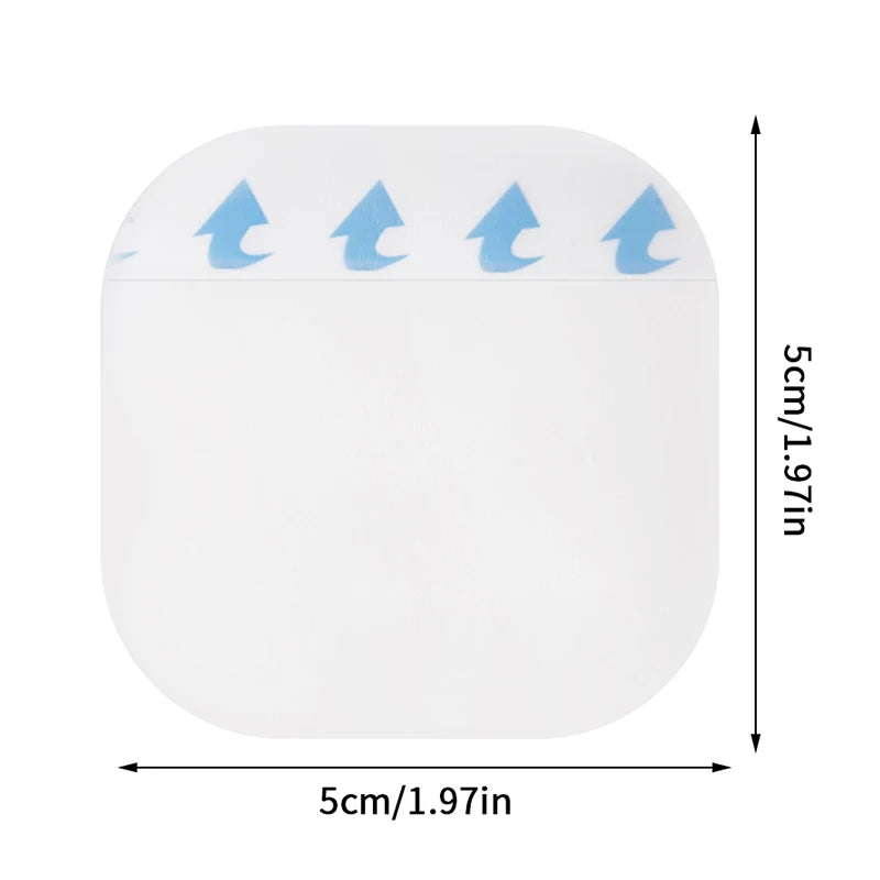 1 Self-adhesive Patches Hydrocolloid Dressing Invisibility Breathable Qme 5x5cm 1Pc