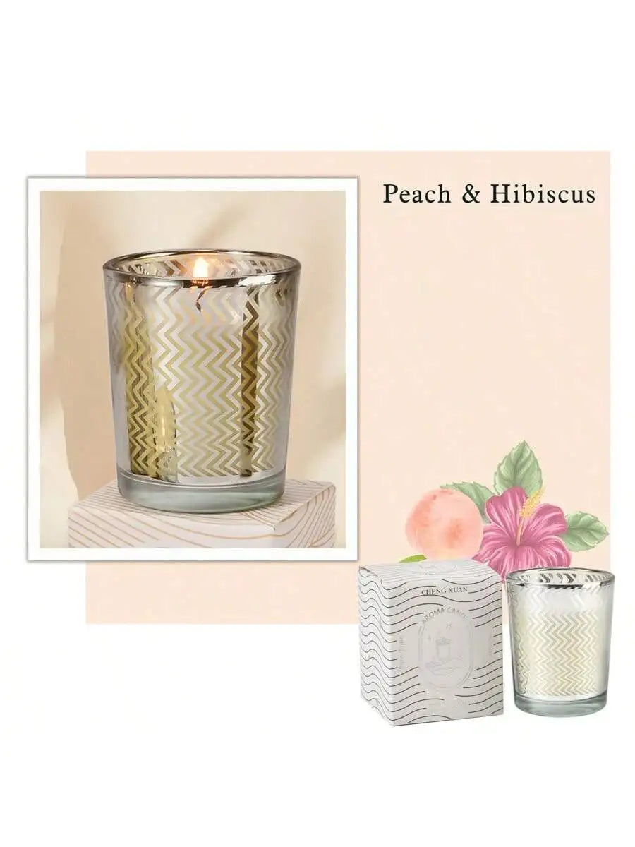Creative Candlecup Aromatherapy Candle Plant Essential Oil Soy Wax Qme hibiscus