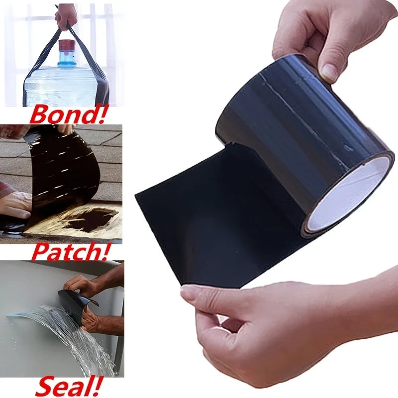 150cm Stop Leak Tape Super Strong Waterproof Seal Repair Tape Performance Self Fix Tape Adhesive Insulating Duct Tape Qme